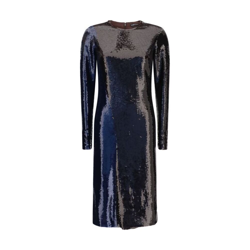Tom Ford Blue Polyamide Cocktail Women's Dress